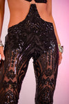 SABRINA BLACK CATSUIT