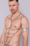 ADAM BODY CHAIN SILVER