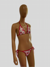 BIKINI CEREZAS BLANCO VIBO ROJO LYCRA