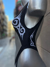 TRIKINI IBIZA TRIBAL NEGRO