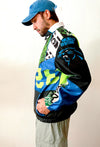 CHAQUETA RACING AZUL / VERDE