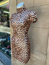VESTIDO STREET FIGHTER LEOPARDO CORTO