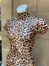 VESTIDO STREET FIGHTER LEOPARDO CORTO