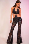 SABRINA BLACK CATSUIT