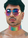 CHOCKER PURE CRYSTAL RAINBOW