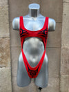 TRIKINI IBIZA TRIBAL ROJO