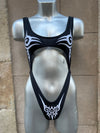 TRIKINI IBIZA TRIBAL NEGRO