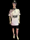 CAMISETA BADDIE BLANCO Y NEGRO NIKINKY