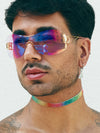 CHOCKER FINE CRYSTAL RAINBOW