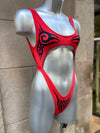 TRIKINI IBIZA TRIBAL ROJO