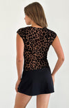 NOVA TOP FLOCK MESH RAR LEOPARD