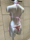 BIKINI LEOPARDO Y ROSA