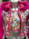 STICKER COAT PINK