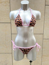 BIKINI LEOPARDO Y ROSA