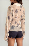 CHRISTABEL SHIRT WILD ROSE BLUE