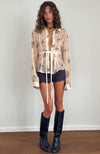 CHRISTABEL SHIRT WILD ROSE BLUE