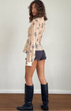 CHRISTABEL SHIRT WILD ROSE BLUE