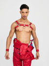 H-HARNESS CRYSTAL RUBY RED