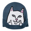 PEEKING NERMAL BEANIE BLUE