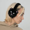 LORD JERMAL SHERPA BLACK EARMUFFS ki