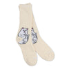 LORD NERMAL OFF WHITE SOCKS