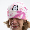 LORD NERMAL TIE DYE BEANIE PINK