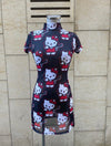 Vestido Street Fighter Corto Kitty Black