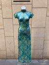 Emerald Dragon Long Street Fighter Dress