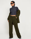 Jabba trouser dark khaki